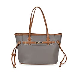 Leather Patterned Tote Bag