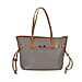 Leather Patterned Tote Bag