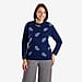 Emma Feather Printed Knitted Jumper