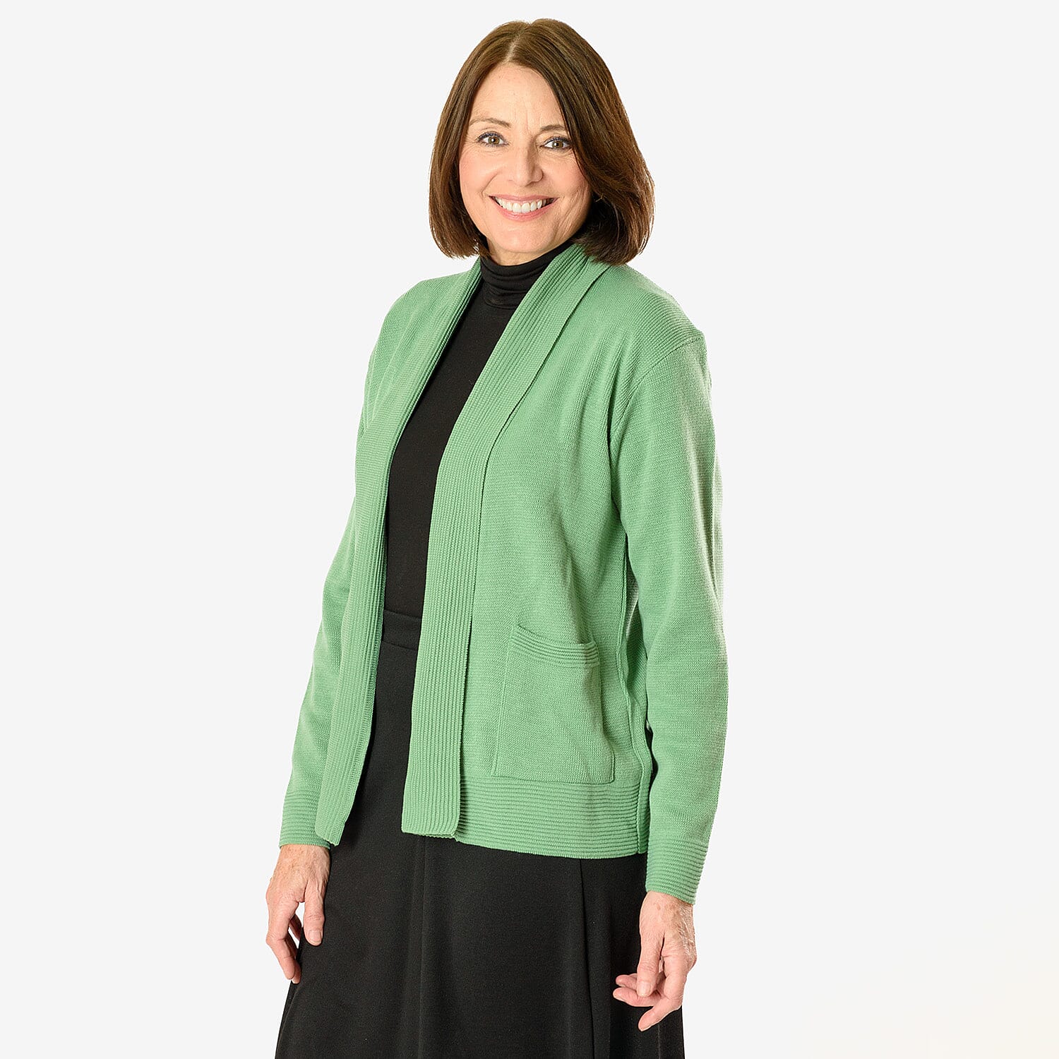  Emma Pure and Natural Knitted Cardigan