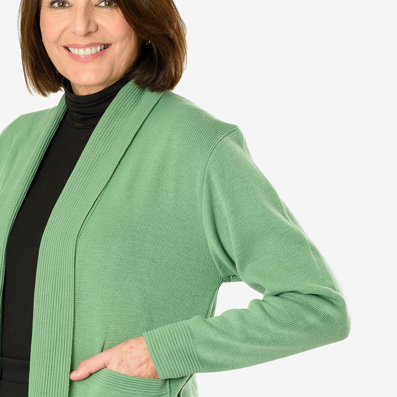  Emma Pure and Natural Knitted Cardigan