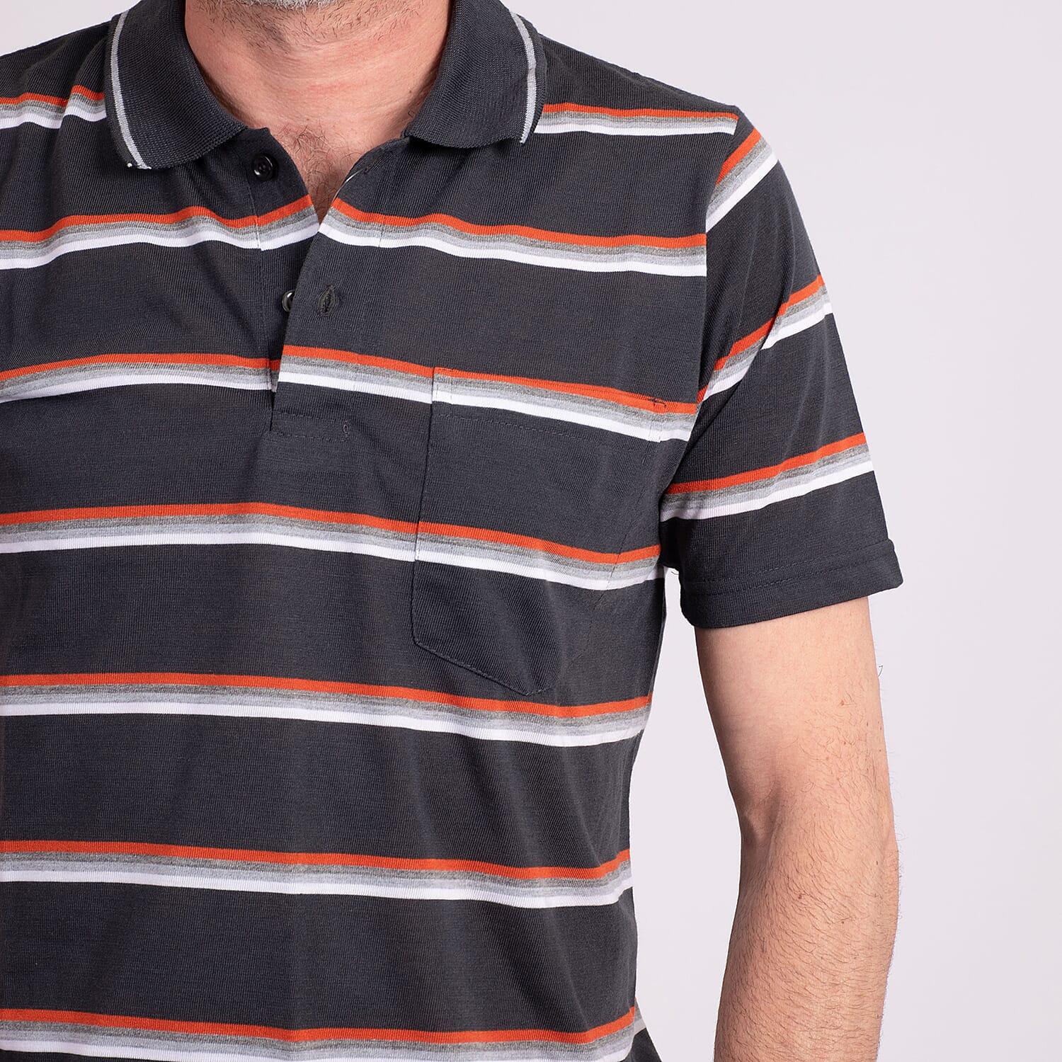 JJ Willis Block Stripe Polo Shirt