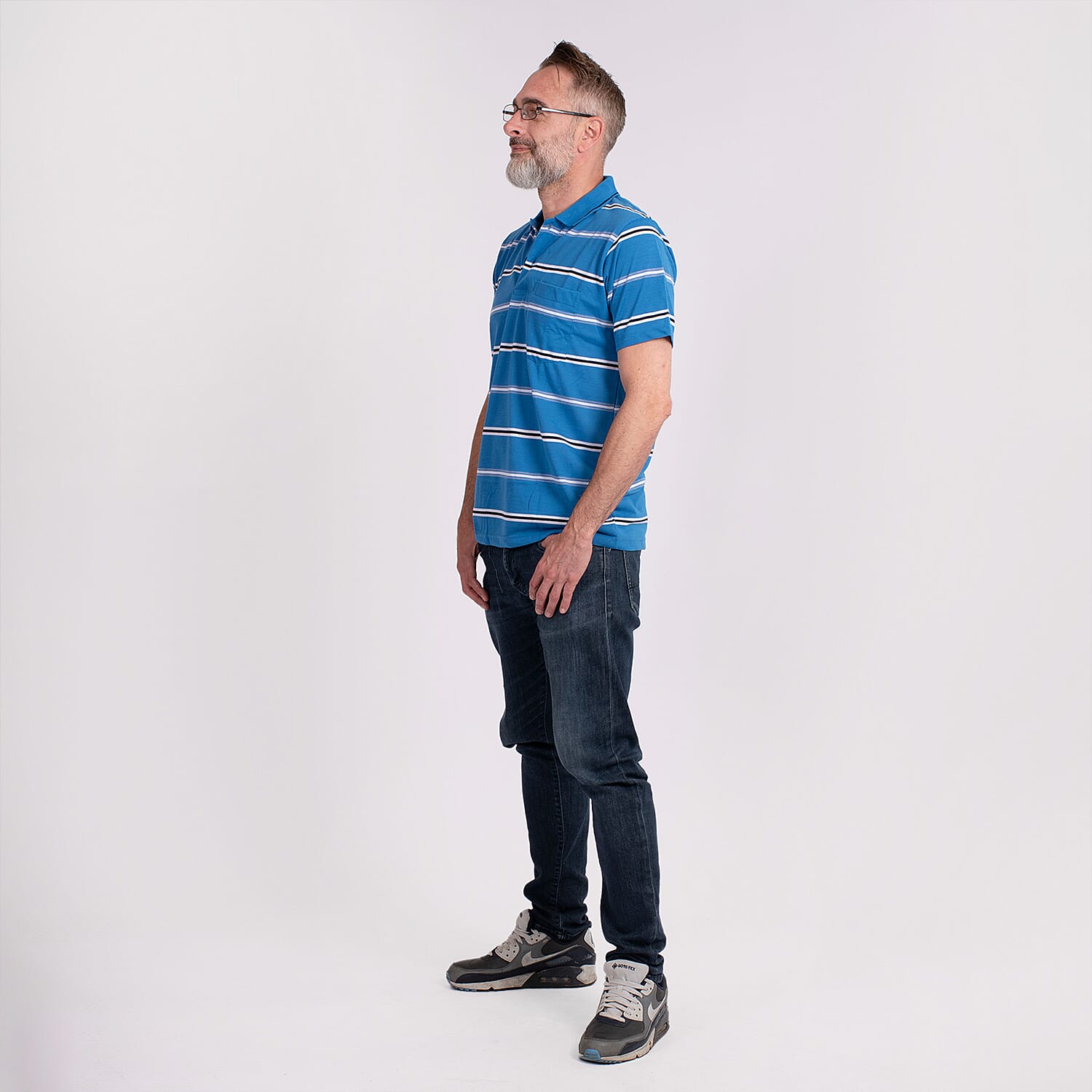 JJ Willis Block Stripe Polo Shirt