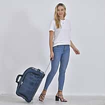 Passage Faux Leather Crocodile-Embossed Travel Bag