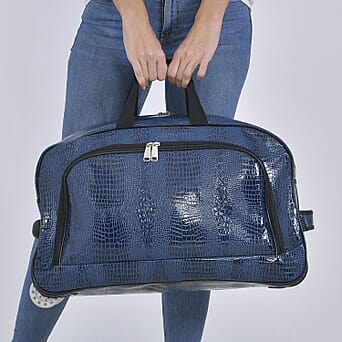 https://tjcuk.sirv.com/Products/78/4/7845087/Passage-PU-Crocodile-Travel-Bag-Size-59x35x30-cm-Blue_7845087_2.jpg?w=342&h=342