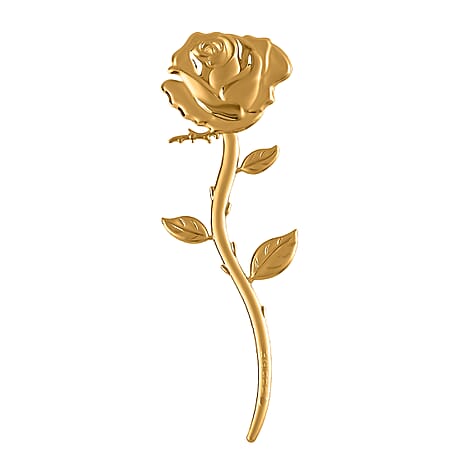 THE ULTRA LUXURY GOLD STATEMENT - Collectors Edition - 24K Gold (99.9% Purity) Rose Collectable,  Symbolizing Love, Passion and Friendship 10.5 x 4.5 CM