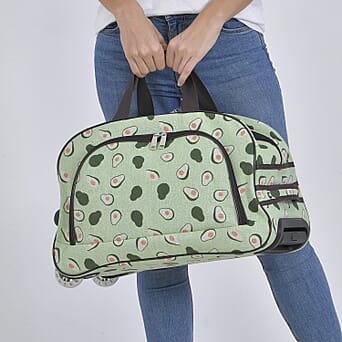 https://tjcuk.sirv.com/Products/78/4/7845175/Passage-Avocado-Printed-Travel-Bag-with-Adjustable-Handle-Wheel-Green_7845175_2.jpg?w=342&h=342
