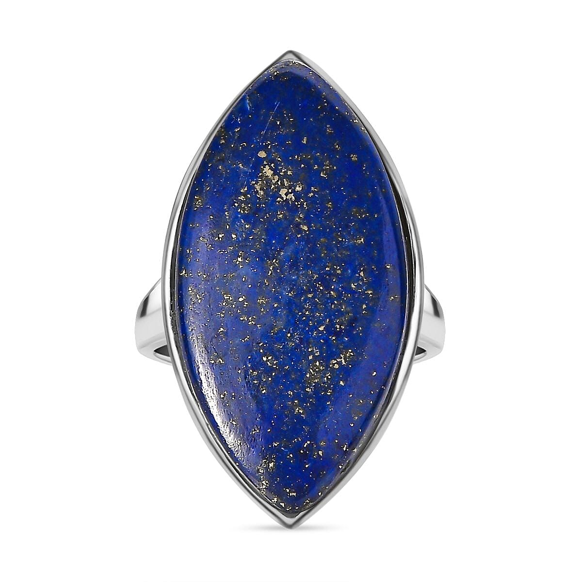 ONE TIME DEAL - Lapis Lazuli Solitaire Ring 20.33 Ct.