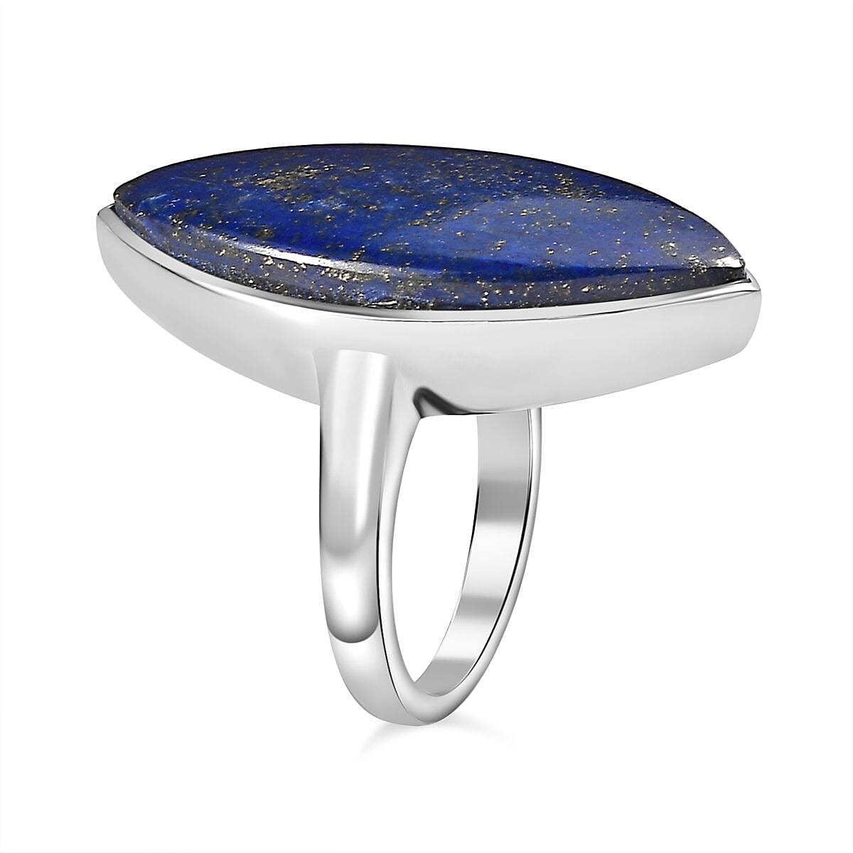 ONE TIME DEAL - Lapis Lazuli Solitaire Ring 20.33 Ct.