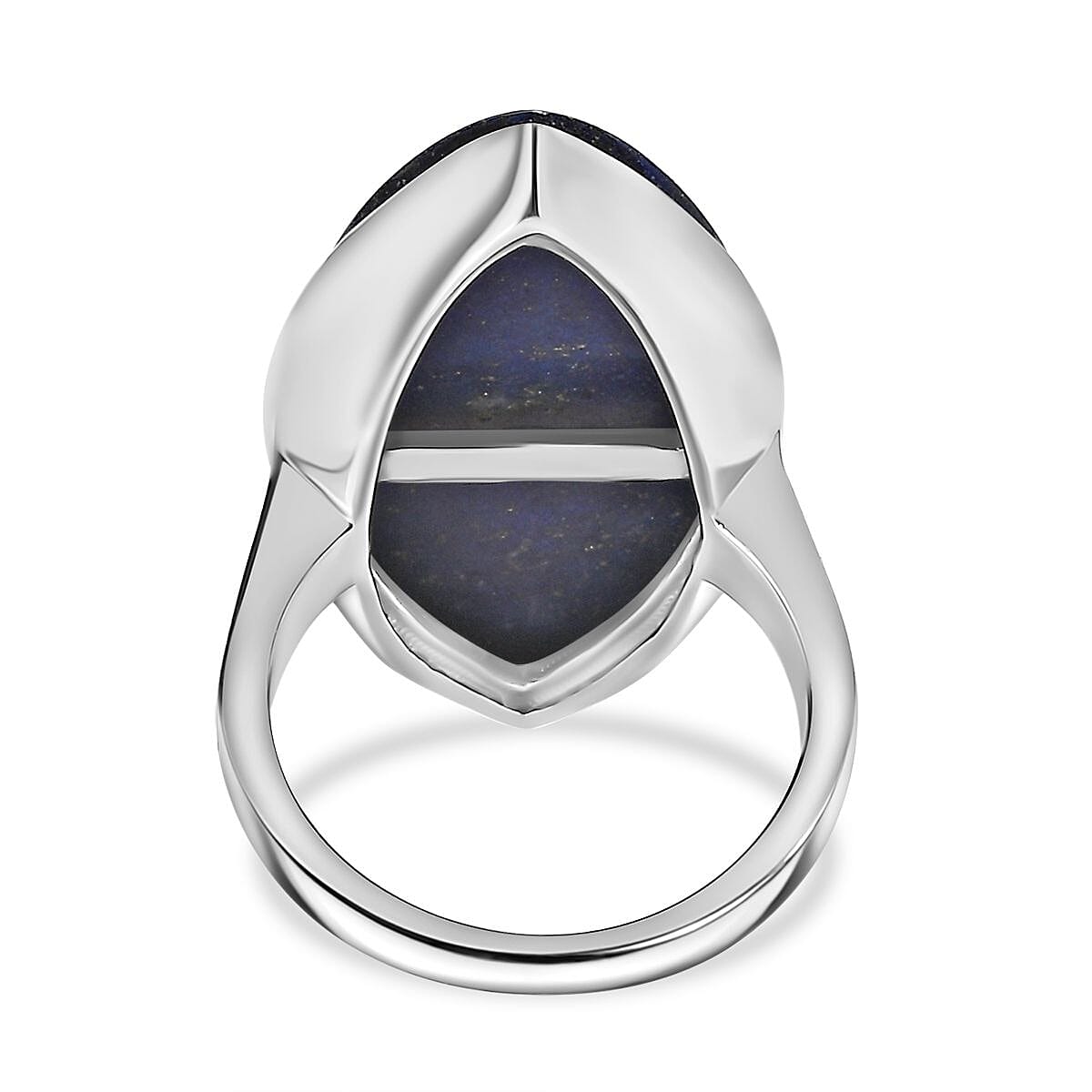 ONE TIME DEAL - Lapis Lazuli Solitaire Ring 20.33 Ct.