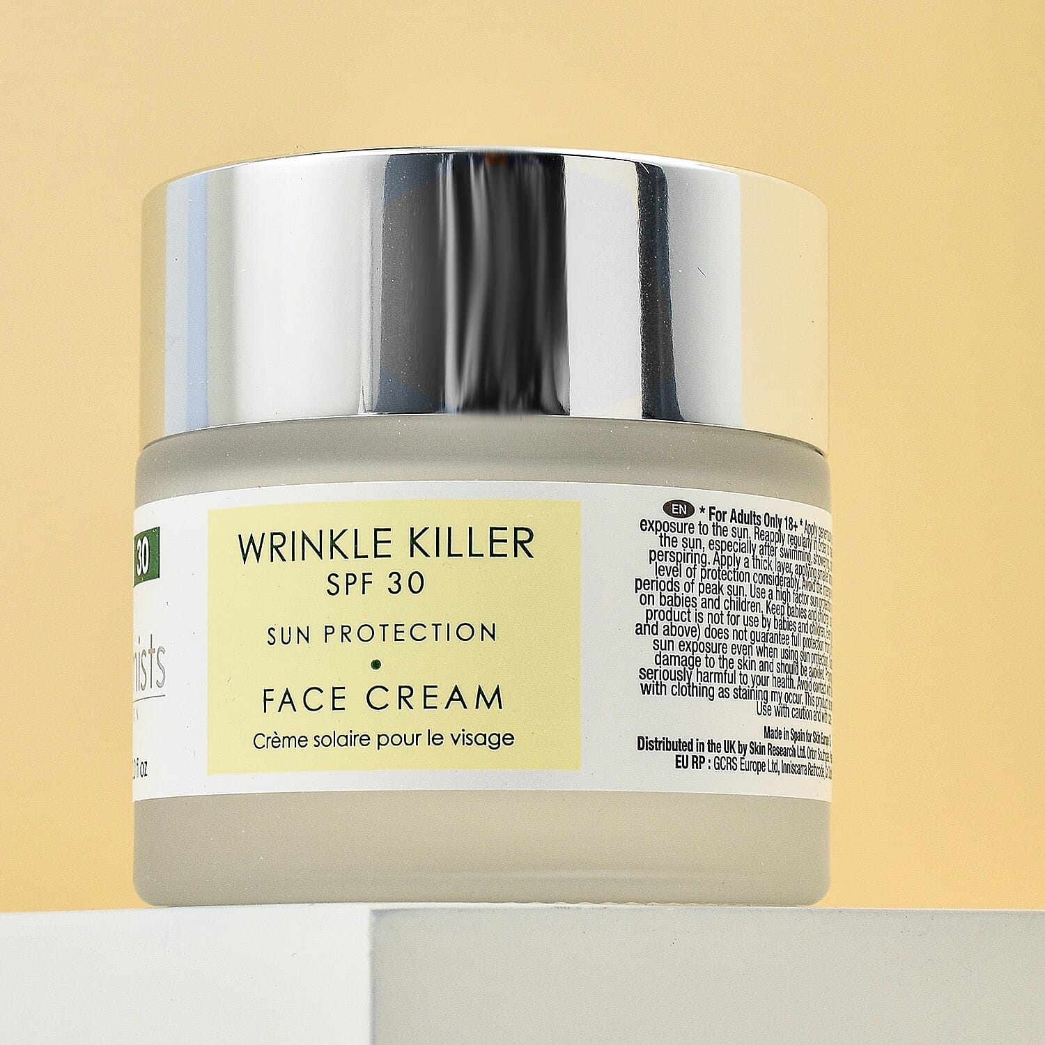 SkinChemists Wrinkle Killer SPF 30 Face Cream - 60ml