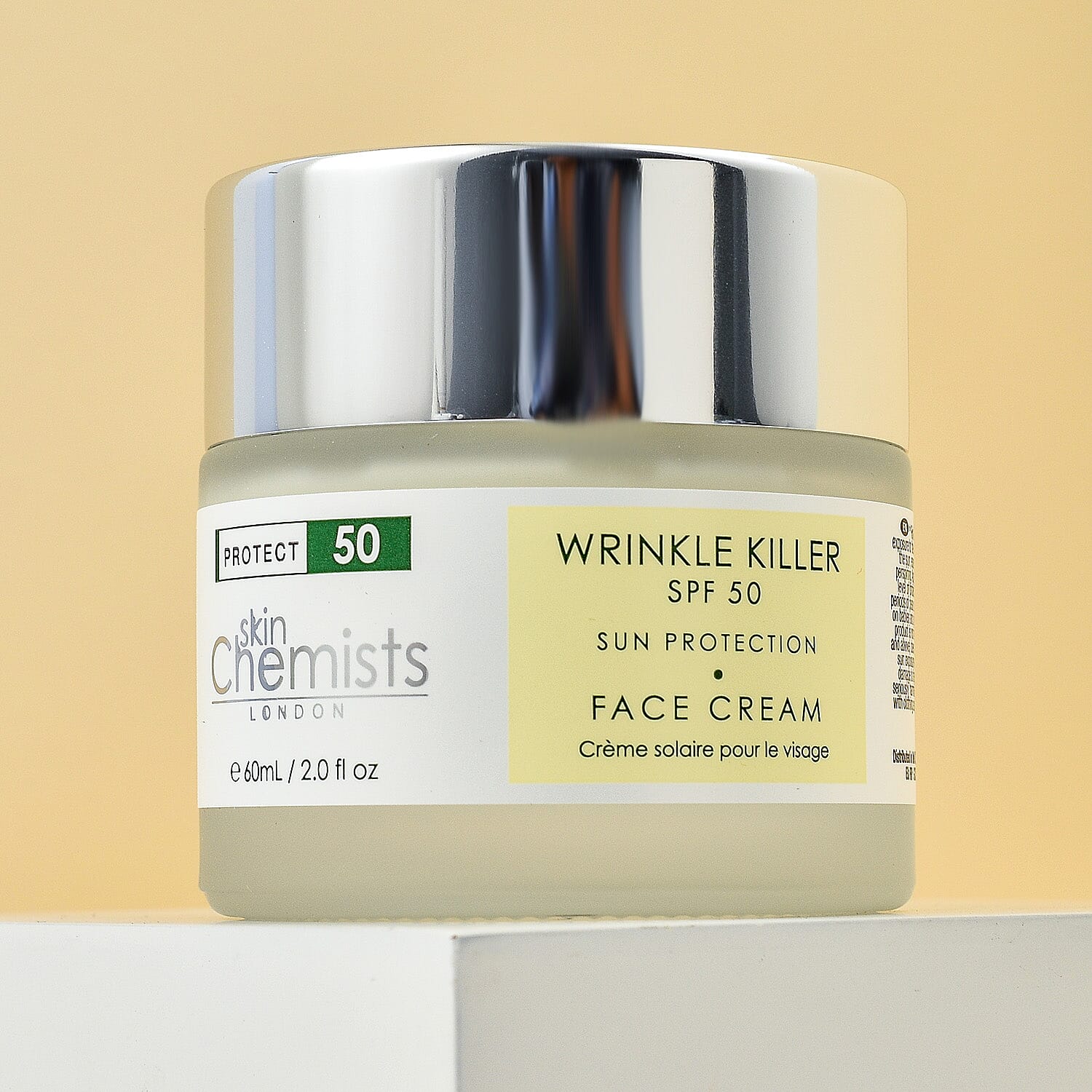 BRAND NEW LAUNCH- skinChemists Wrinkle Killer SPF 50 Face Cream - 60ml