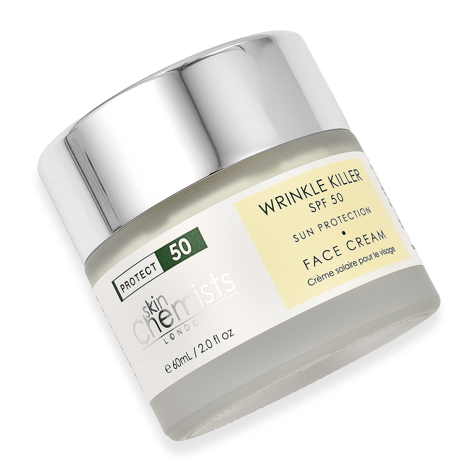 BRAND NEW LAUNCH- skinChemists Wrinkle Killer SPF 50 Face Cream - 60ml