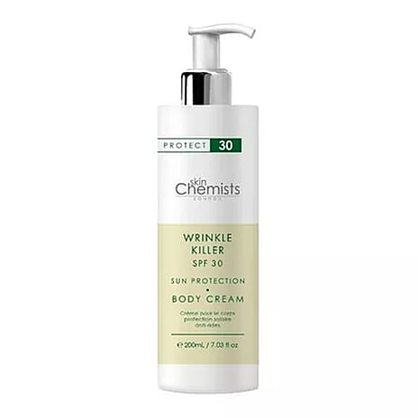 SkinChemists Wrinkle Killer Sun Protection SPF 30 Body Cream 200ml