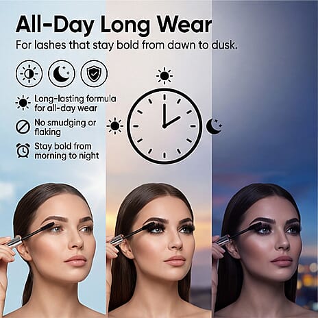 SkinChemists Advanced 4-in-1 Volumizing and Conditioning Mascara - 8ml