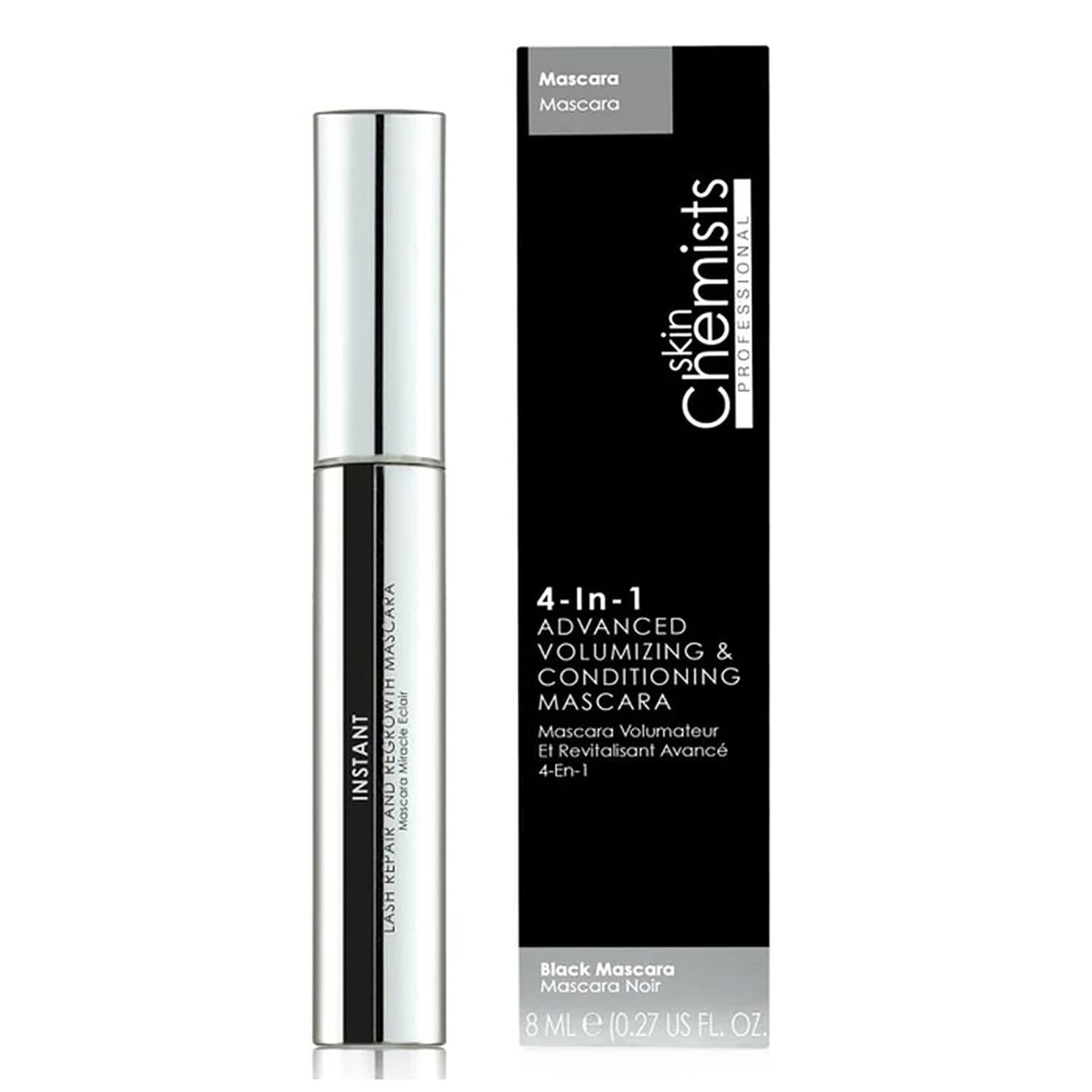 SkinChemists Advanced 4-in-1 Volumizing and Conditioning Mascara - 8ml