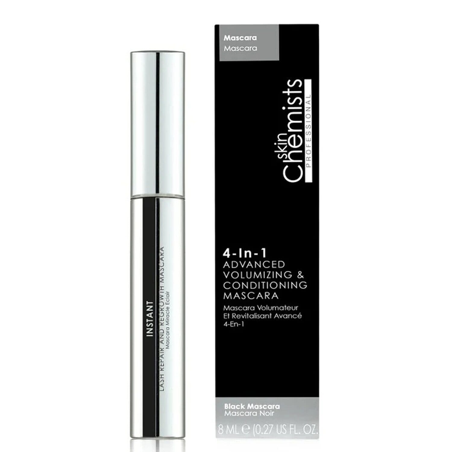 SkinChemists Advanced 4-in-1 Volumizing and Conditioning Mascara - 8ml