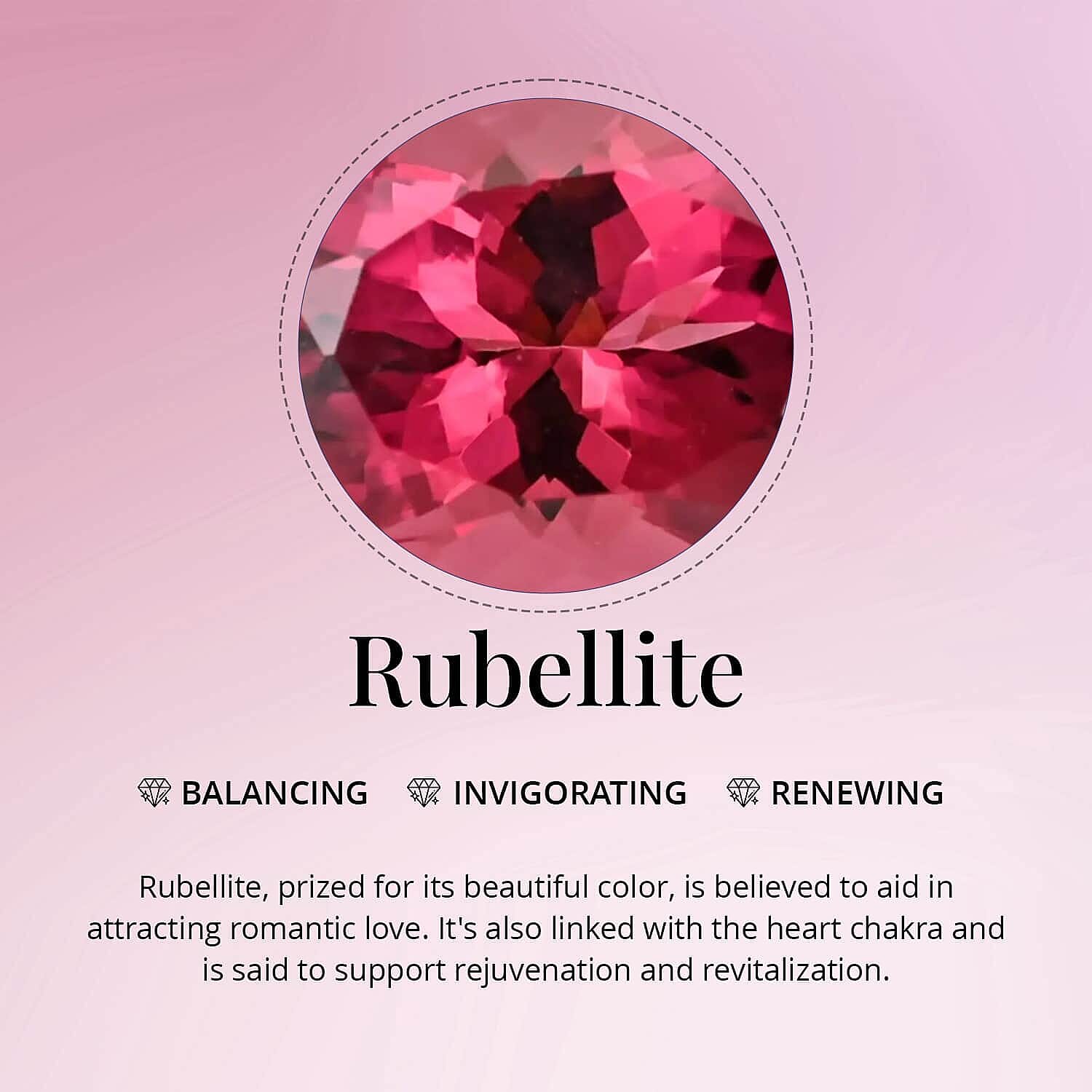 Rubellite Round 6 mm