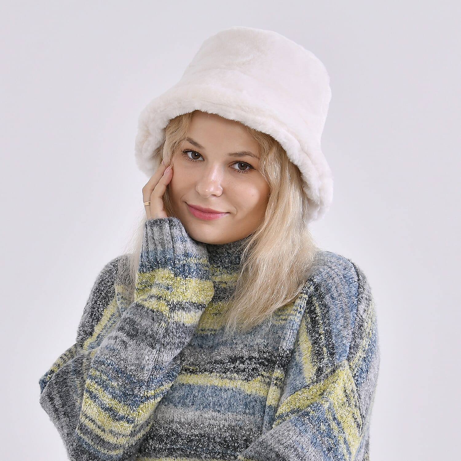 Lightweight and Cozy Hat - White