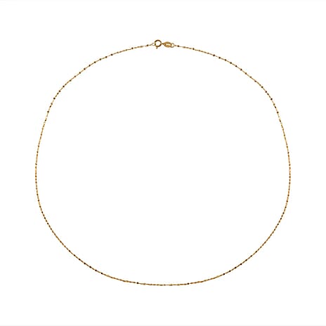 One Time Closeout 18k Yellow Gold Forzantina Necklace (Size - 18) with Spring Ring Clasp