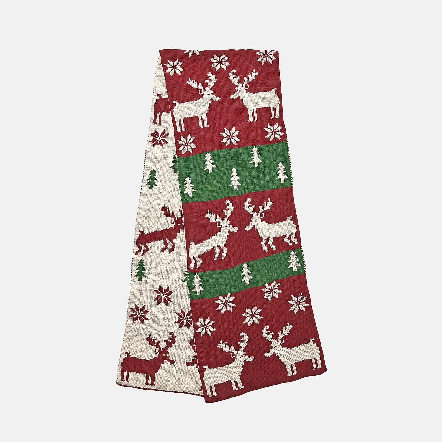 New Arrival - Limited Stock - Christmas Printed Scarf - Red