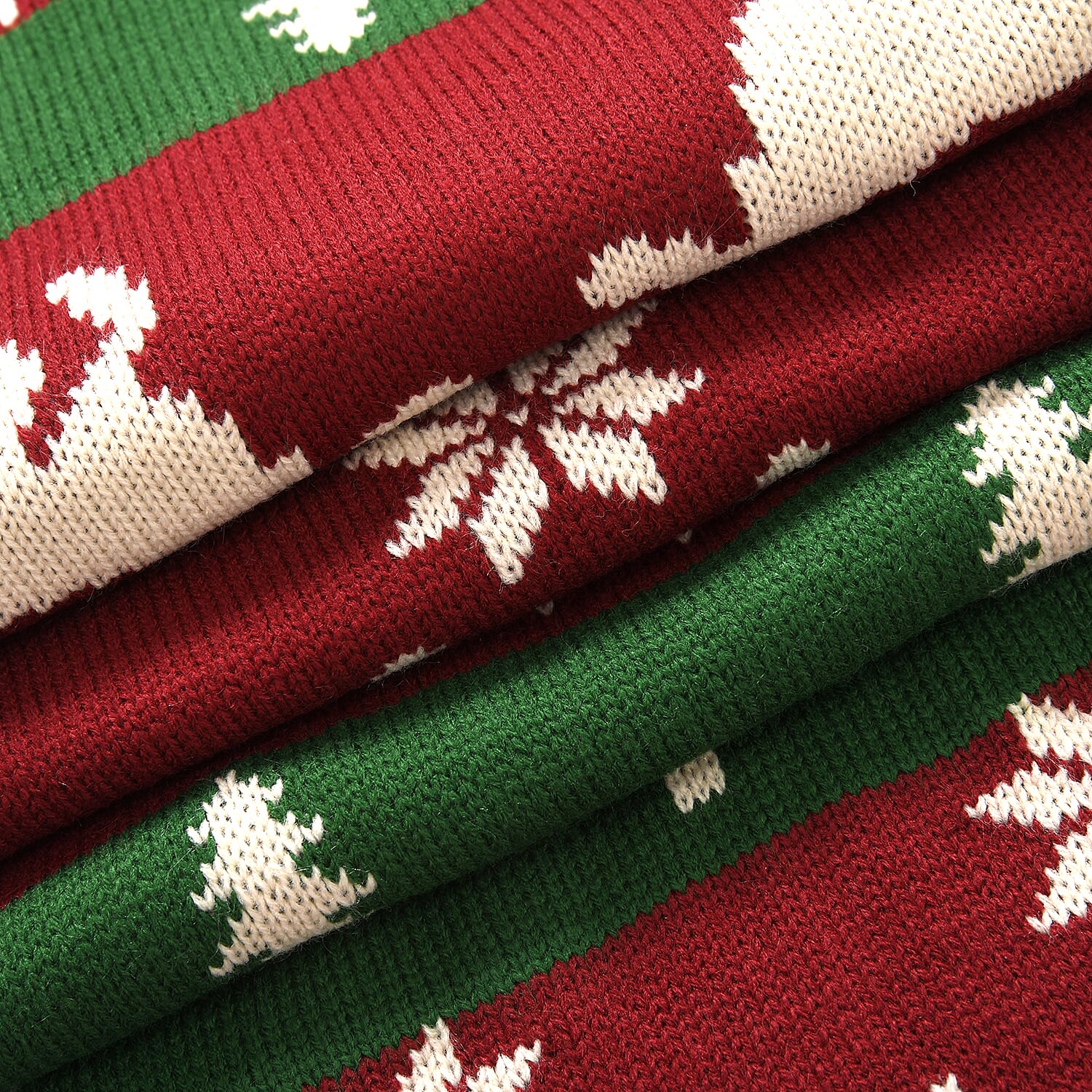 New Arrival - Limited Stock - Christmas Printed Scarf - Red