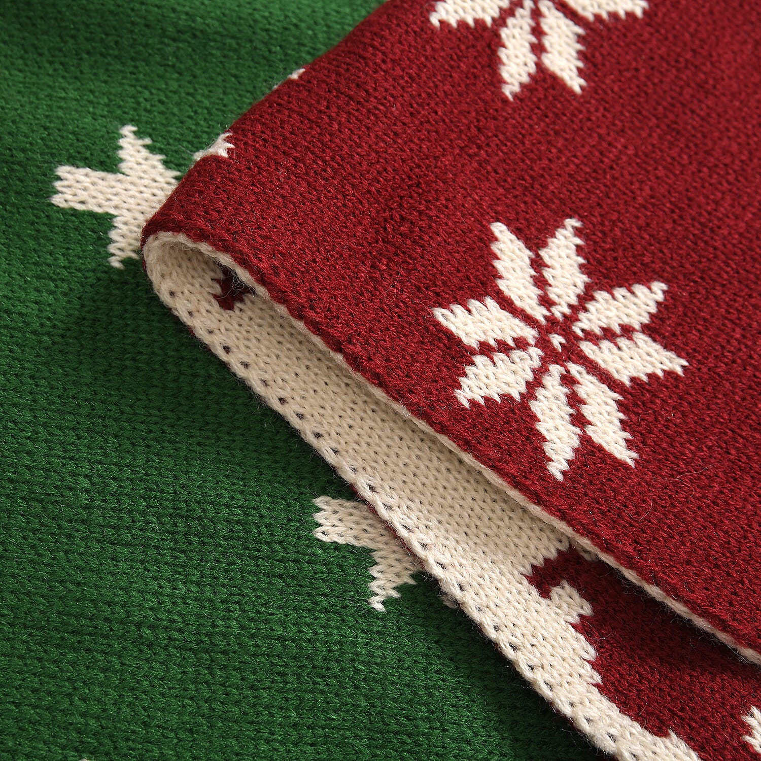 New Arrival - Limited Stock - Christmas Printed Scarf - Red