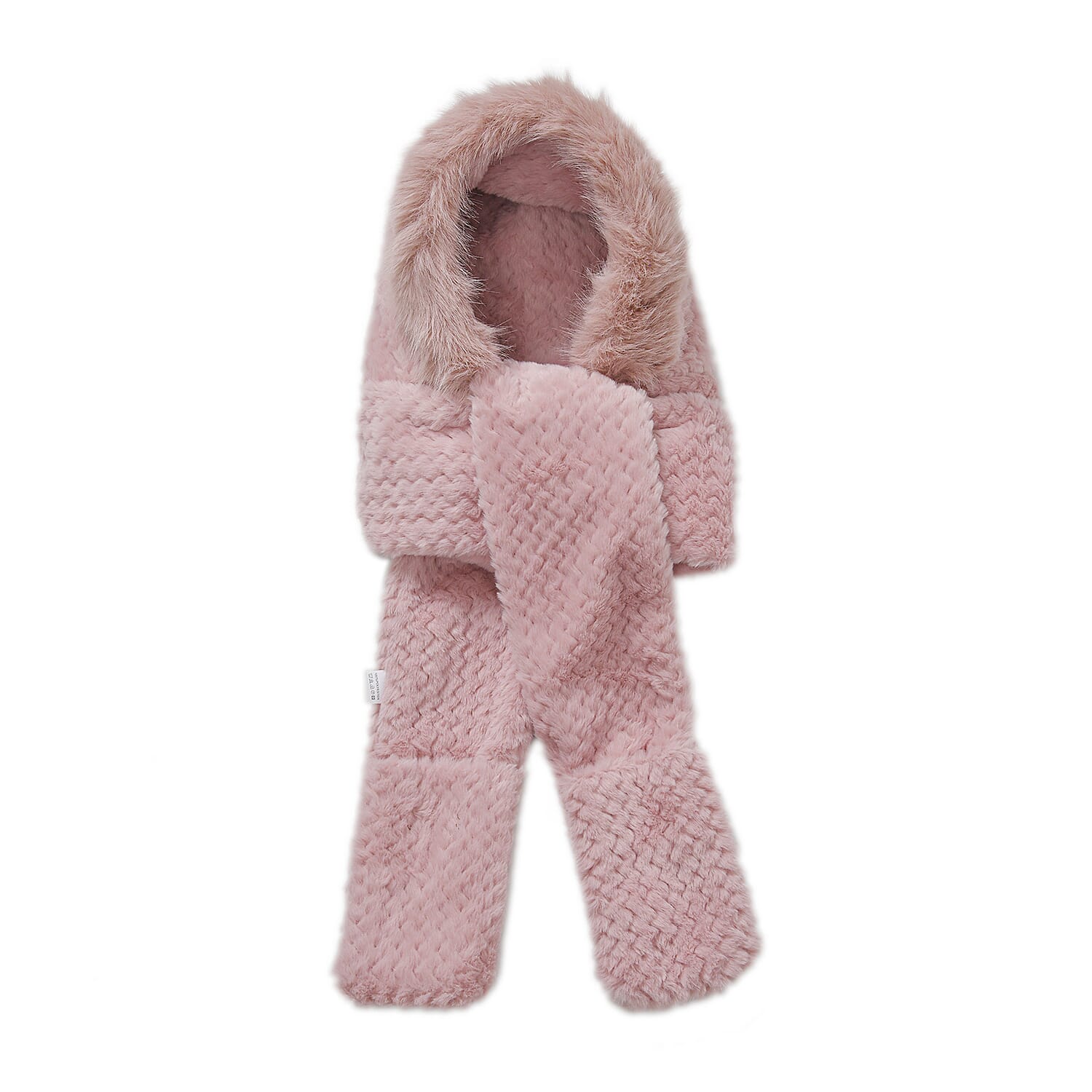 3 in 1 Hooded Scarf - Pink