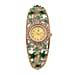 Strada Austrian Crystal Enamelled Bangle Watch