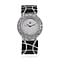 STRADA Japanese Movement Women's Bracelet Watch with Enamel and Crystal Accents