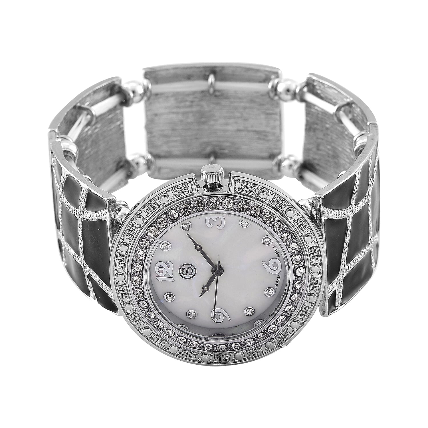 STRADA Crystal PC21S Japan Movement Bracelet Watch