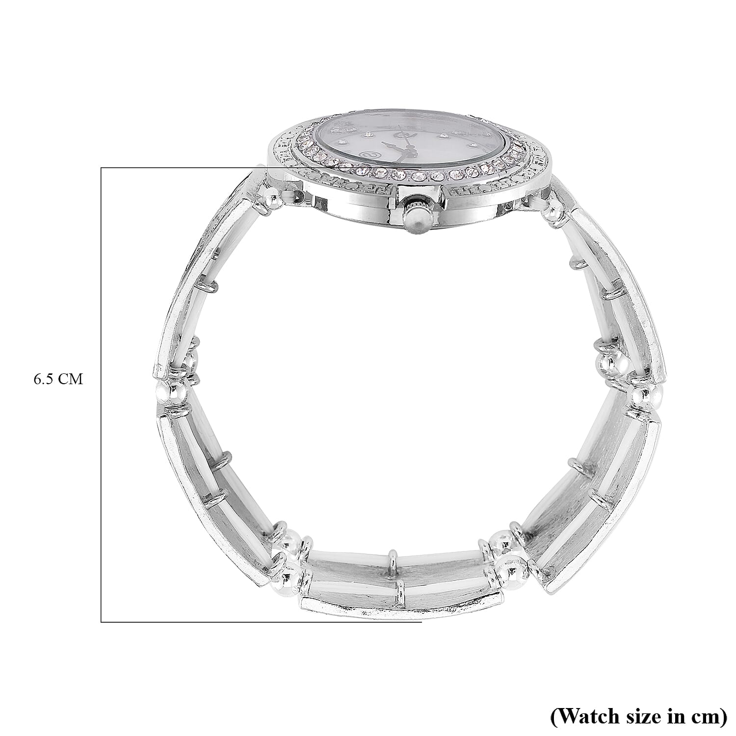 STRADA Crystal PC21S Japan Movement Bracelet Watch