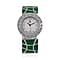 STRADA Japanese Movement Women's Bracelet Watch with Enamel and Crystal Accents