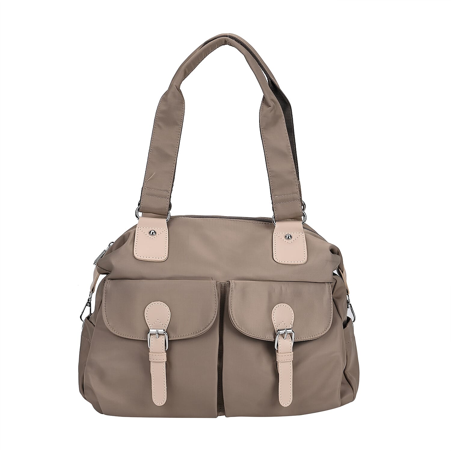 Multi-Pocket Design Crossbody Bag - Grey Multi-Pocket Design Crossbody Bag - Grey