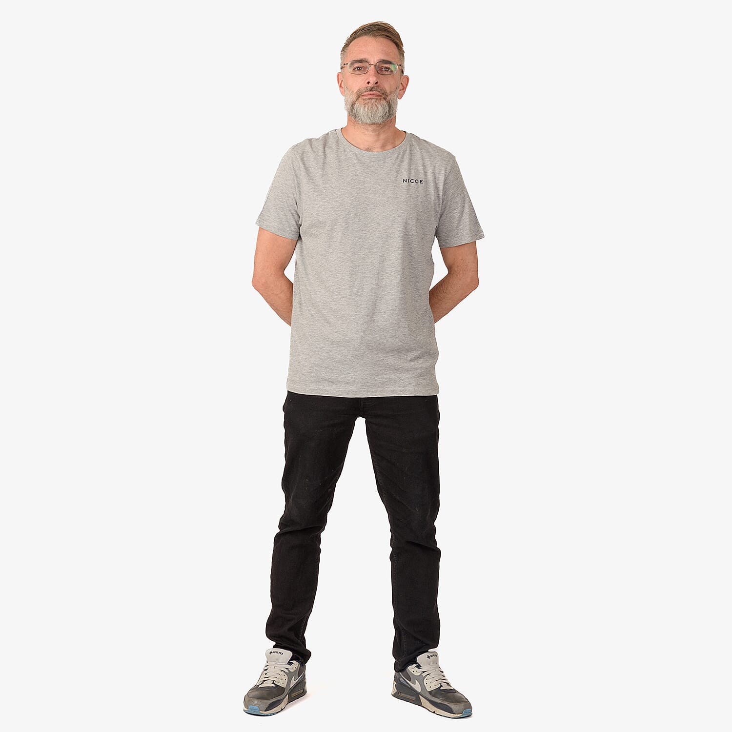 NICCE Pack of 5 100% Cotton Tee (Size XXL) - Multi