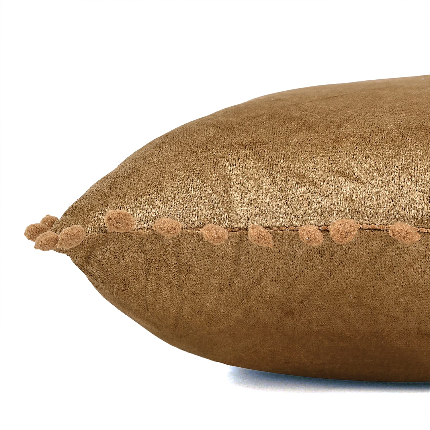 Solid Cushion Cover (Size 45x1 cm) - Beige