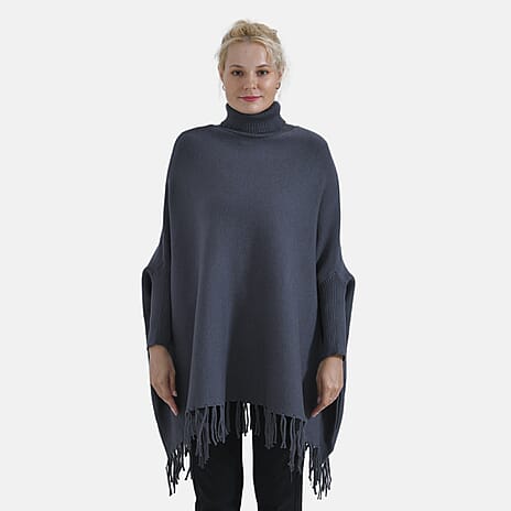 LA MAREY Tassel Jumper (Length 70cm) - Grey