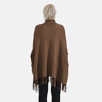 https://tjcuk.sirv.com/Products/78/4/7848439/La-Marey-Acrylic-Patterned-Poncho-Size-71x1-cm-Brown-Navy_7848439_3.jpg?w=342&h=342