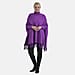 La Marey High Tie Tassel Poncho
