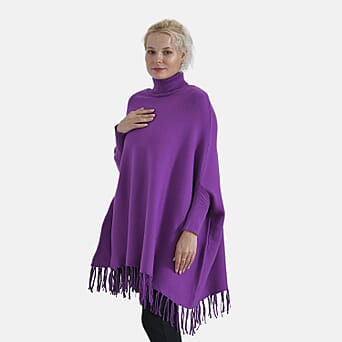 https://tjcuk.sirv.com/Products/78/4/7848440/La-Marey-Acrylic-Patterned-Poncho-Size-71x1-cm-Purple-Navy_7848440_.jpg?w=342&h=342