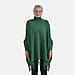 La Marey High Tie Tassel Poncho - One Size