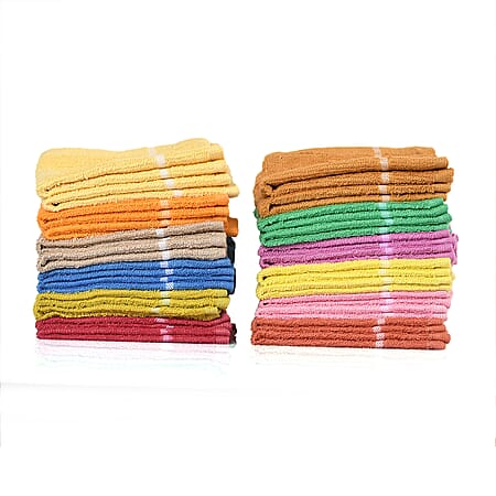 Set of 24 Cloths - Multicolor
