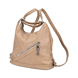 PU Solid Crossbody Bag 