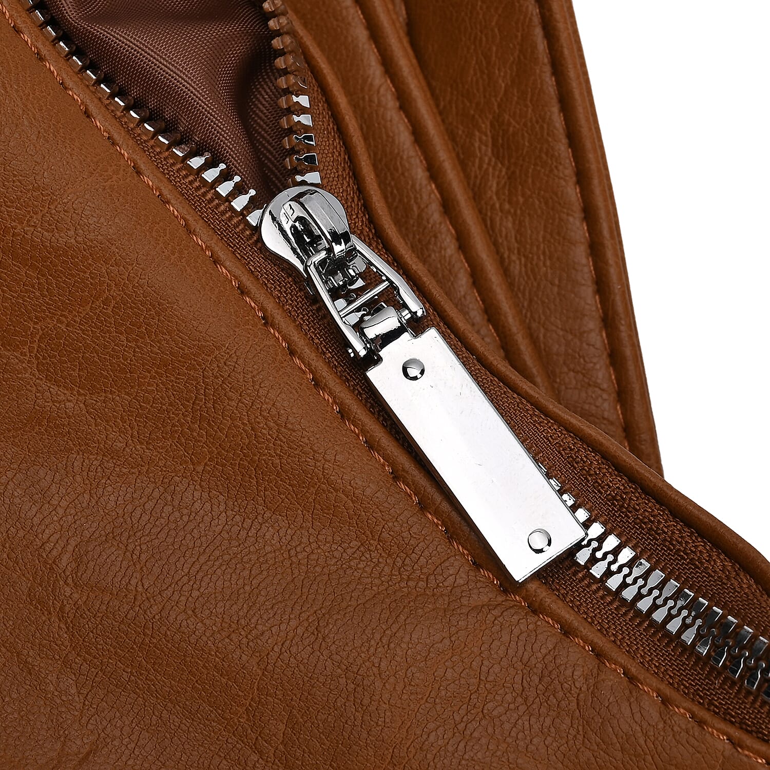 3 in 1 Solid Versatile Styling Crossbody, Shoulder, and Tote Bag (Size 33x13x36 cm) - Tan