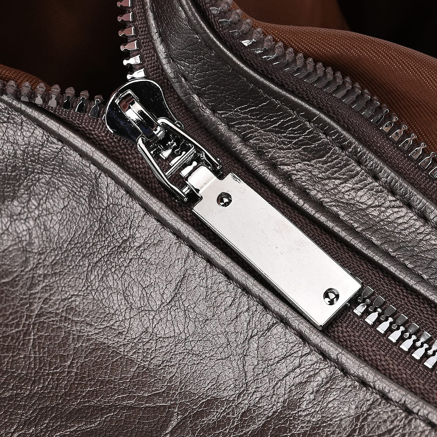 3 in 1 Solid Versatile Styling Crossbody, Shoulder, and Tote Bag (Size 33x13x36 cm) - Silver