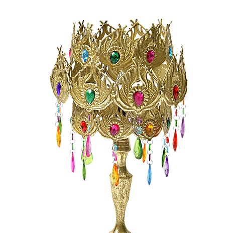 Table Lamp One Size- Multi Color & Multicolor