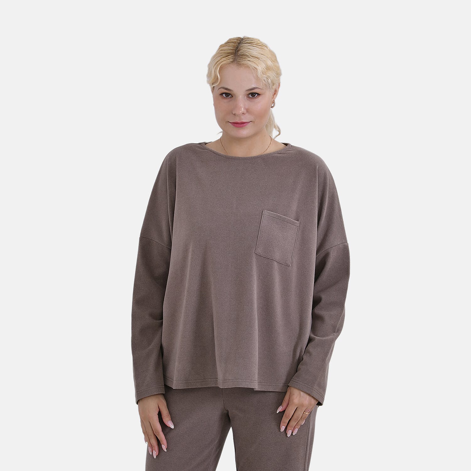 La Marey Solid Casual Top