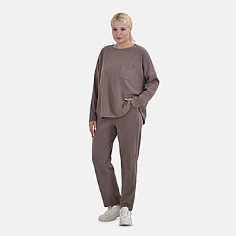 https://tjcuk.sirv.com/Products/78/4/7849045/La-Marey-Polyester-Solid-Top-Size-69x1-cm-Brown-Brown_7849045.jpg?w=342&h=342