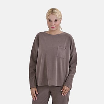 https://tjcuk.sirv.com/Products/78/4/7849045/La-Marey-Polyester-Solid-Top-Size-69x1-cm-Brown-Brown_7849045_3.jpg?w=342&h=342