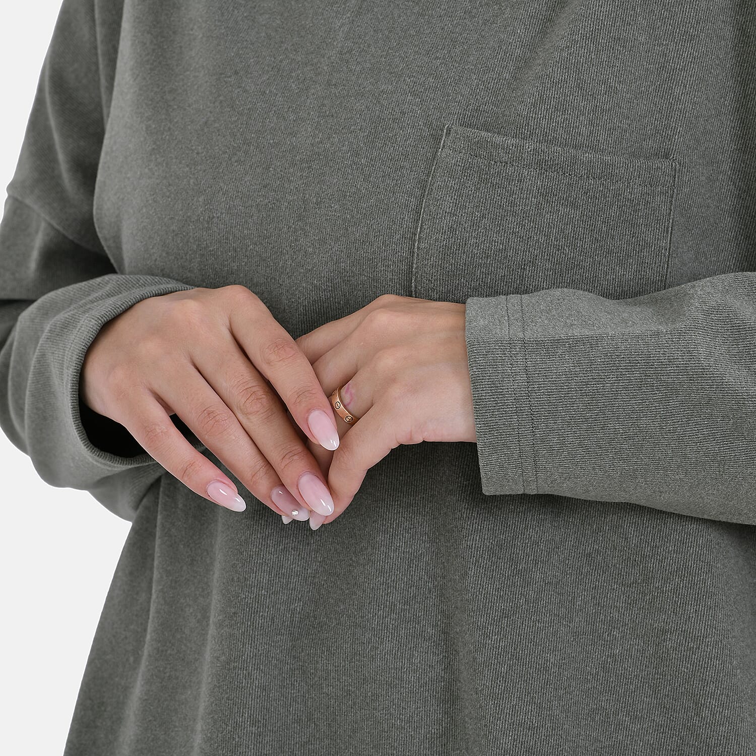 La Marey Solid Casual Top